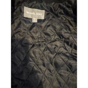 Michael Kors Men's Monroe Scarf Coat black xl men new